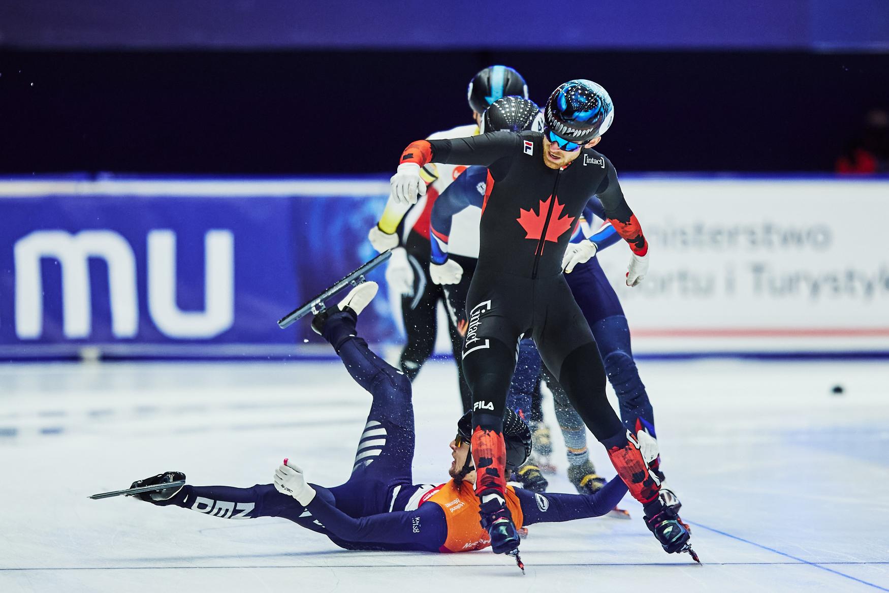 Canada wins four medals on first day of ISU World Cup Short Track in Gdansk